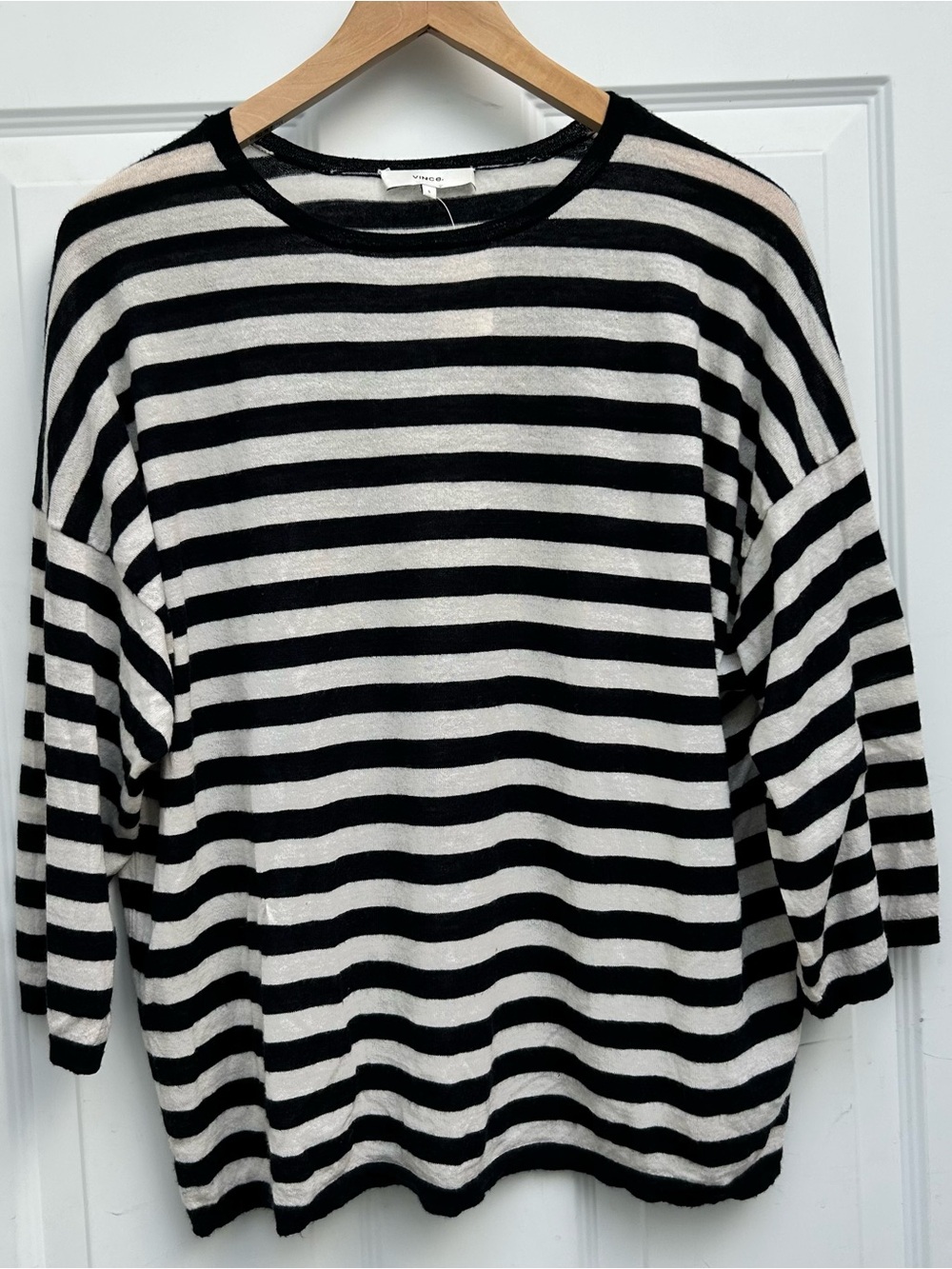 Vince Striped Cashmere blend sweater